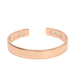 Rose Gold Magnetic Open Cuff Bangle