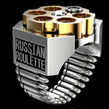 Russian Roulette Revolver Bullet Ring