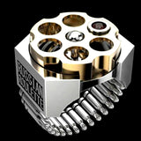 Russian Roulette Revolver Bullet Ring