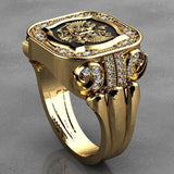 Double-Headed Eagle Signet Ring