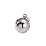 Polished Round Ball Charm Pendant