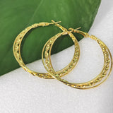 Filigree Hoop Earrings