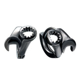 Polished Wrench Huggie Earrings
