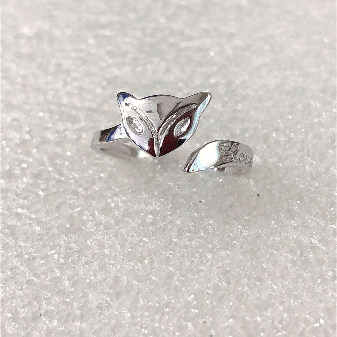 Fox Head Open Wrap Ring