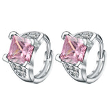 Purple Princess CZ Pavé Jewelry Set