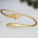 Fox Open Cuff Bangle