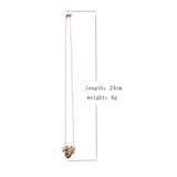 Anatomical Heart Tree Branch Pendant Necklace