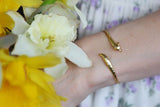 Gold Fox Tail Wrap Open Ring