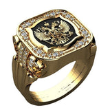 Double-Headed Eagle Signet Ring