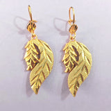 Textured Teardrop Dangle Earrings