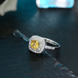 Purple Enamel Butterfly CZ Open Ring