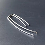 Polished Wire Threader Earrings