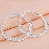 Filigree Hoop Earrings