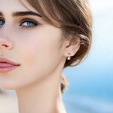 Star Front-Back Ear Jacket Earrings